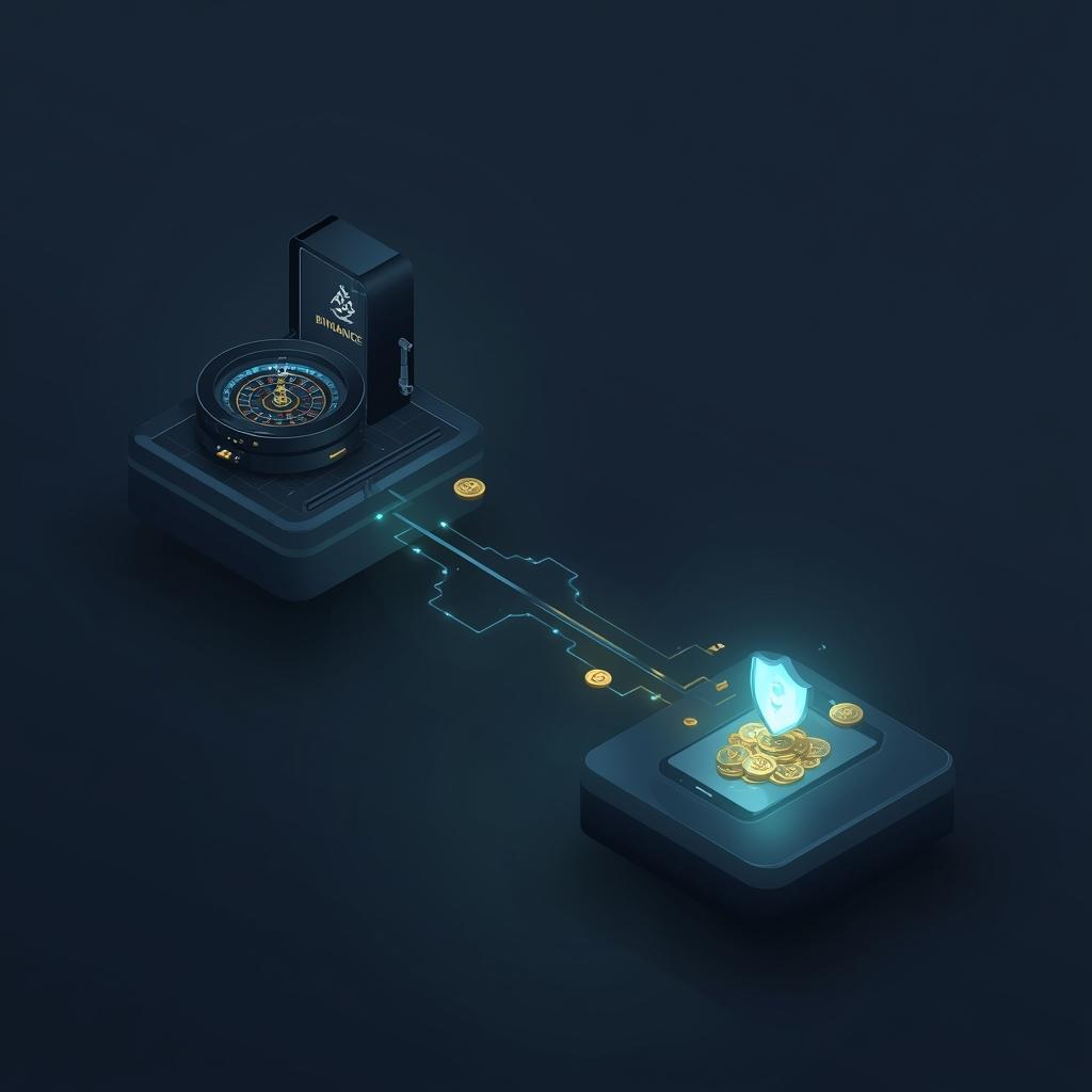 Перевод выигрышей: казино → Binance → Trust Wallet